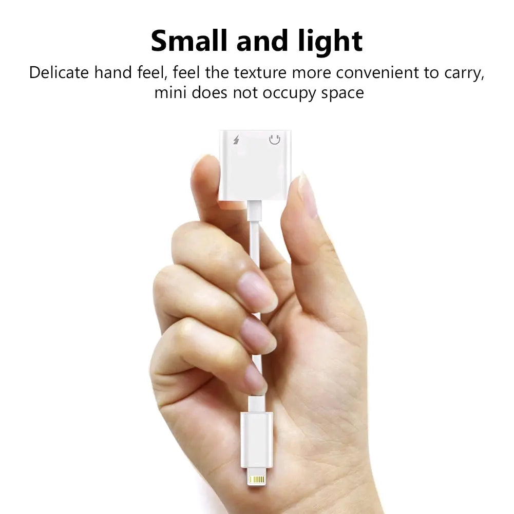 Adaptador 2 en 1 Lightning Para Iphone G'S Electronic Store