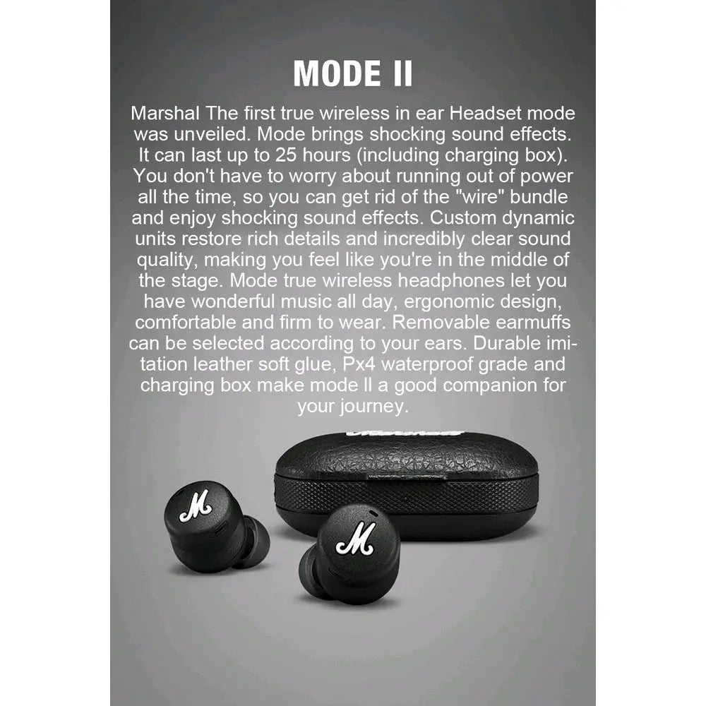 Audífonos Marshall Mode II G'S Electronic Store