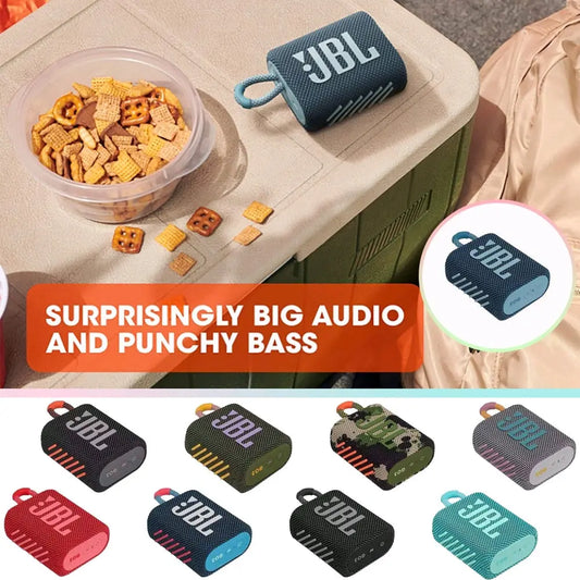 Bocina JBL GO 3 GO3 wireless Bluetooth Speaker Subwoofer Outdoor Speaker Waterproof Bass Sound Mini Speaker G'S Electronic Store