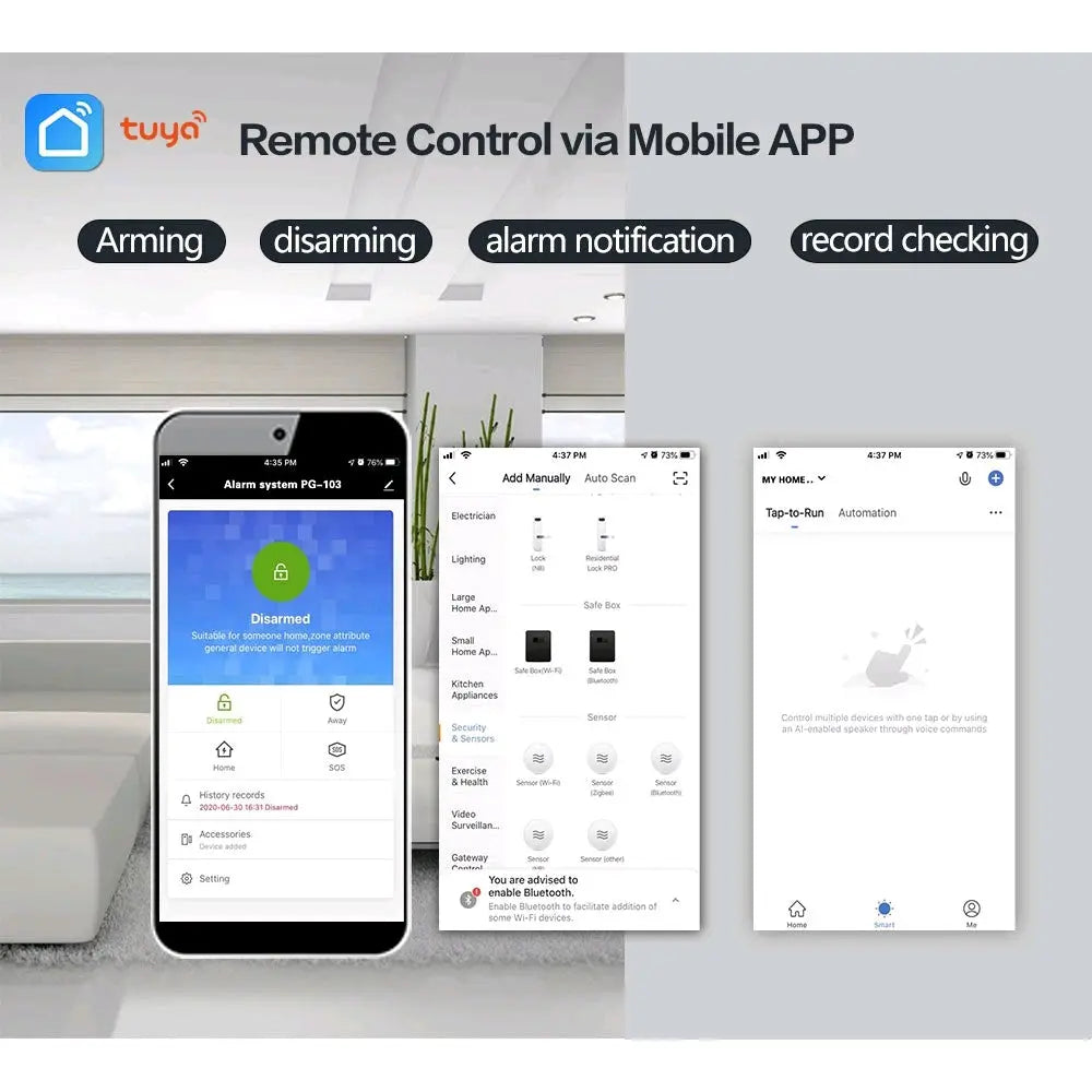 Panel Touch Smart Home App Tuya wireless G'S Electronic Store