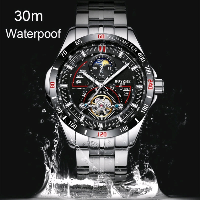 Reloj De Pulsera Mecánico Automático A Prueba De Agua G'S Store