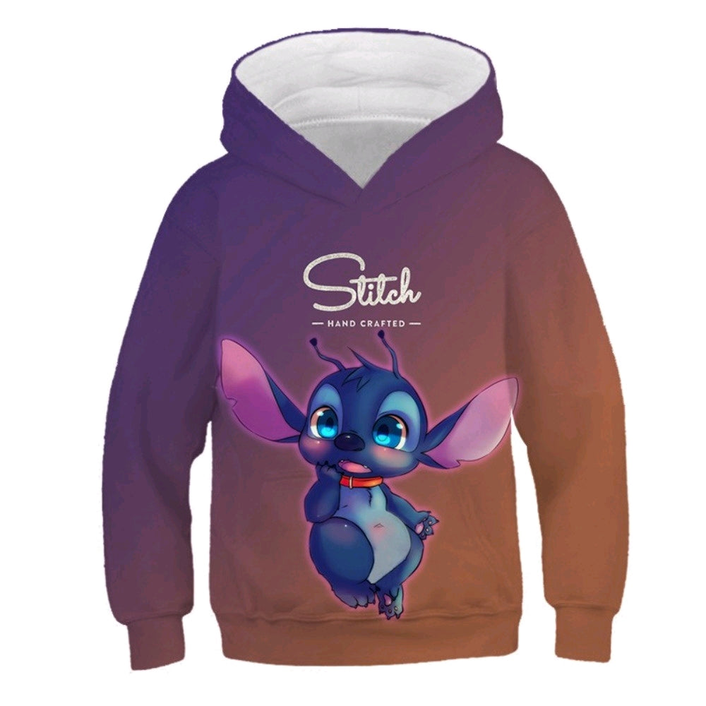 Sudadera Lilo & Stitch impresión 3D para niño/niña G'S Store