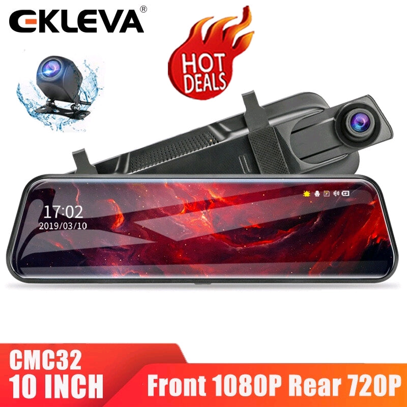 Dash Cam cámara de coche con pantalla táctil de 10" G'S Electronic Store