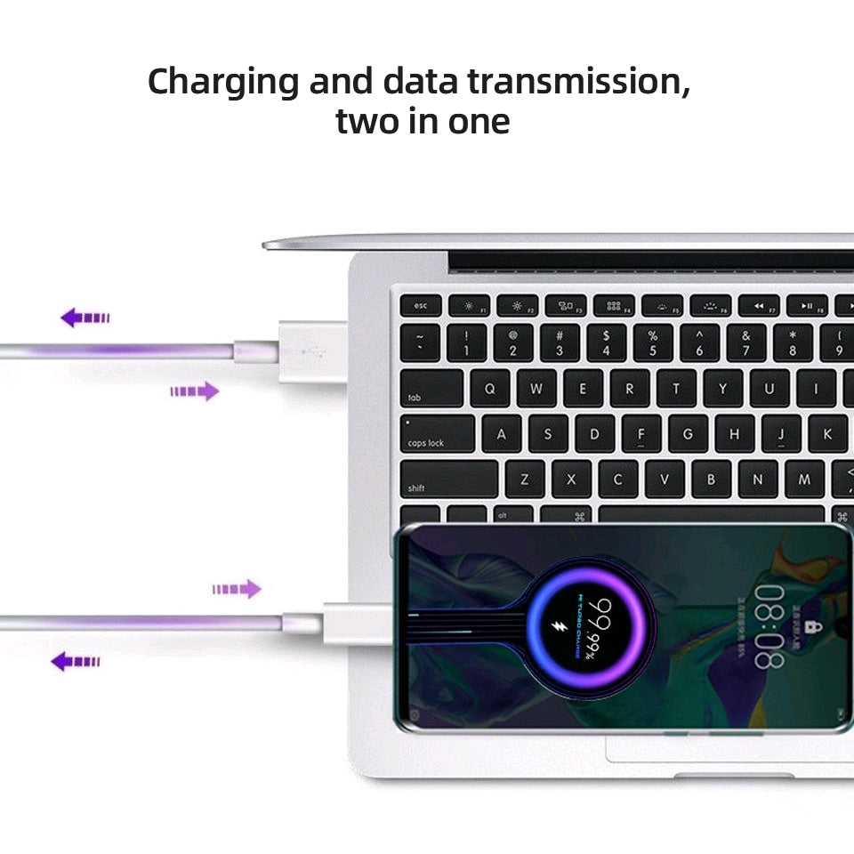 Cable Xiaomi tipo C 6A carga rápida G'S Electronic Store