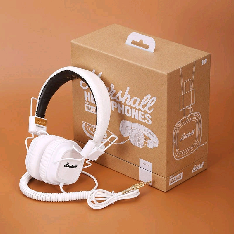 Auriculares Marshall Major I Cancelación De Ruido Deep Bass Estéreo Remoto G'S Store