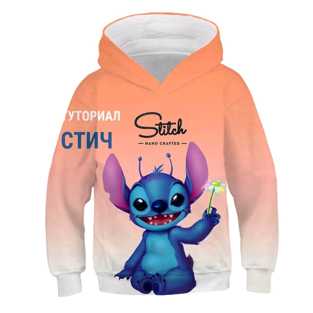 Sudadera Lilo & Stitch impresión 3D para niño/niña G'S Store