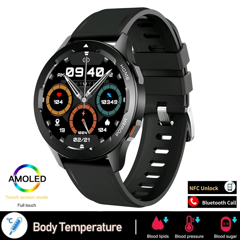 Smartwatch cristal Amoled HD G'S Electronic Store