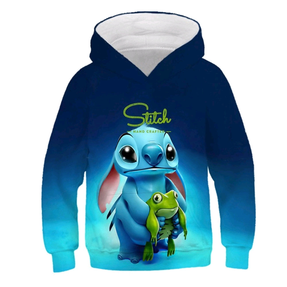 Sudadera Lilo & Stitch impresión 3D para niño/niña G'S Store