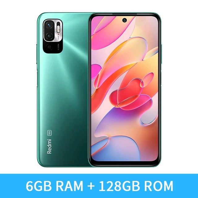 Smartphone Redmi note 10 5G de de exhibidor con; 4GB, 6GB, 8GB y 128 GB, 256 GB G'S Store