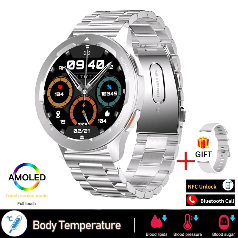 Smartwatch cristal Amoled HD G'S Electronic Store