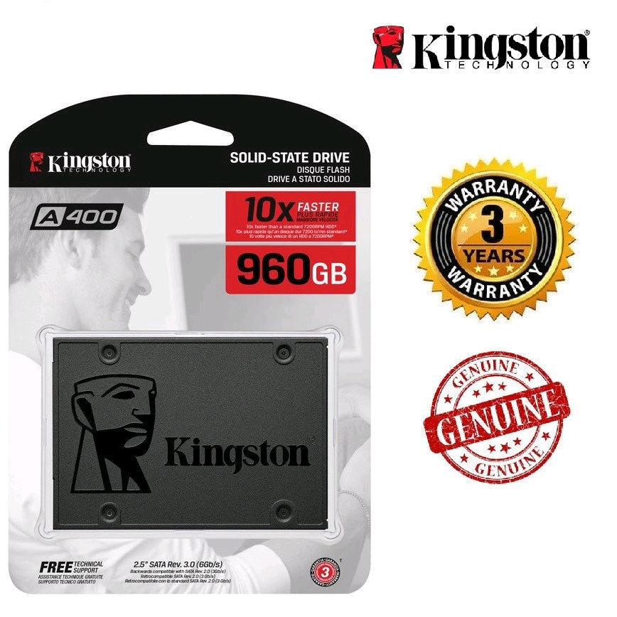 Kingston A400 Ssd 960gb / 480gb / 120gb Alta Velocidad G'S Electronic Store