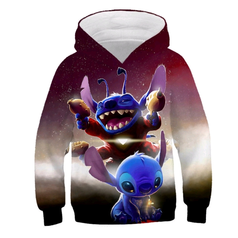 Sudadera Lilo & Stitch impresión 3D para niño/niña G'S Store