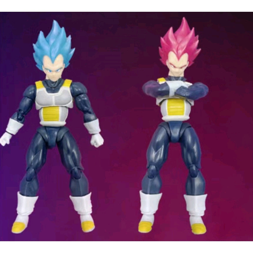 Vegueta Súper Saiyajin Dios fase blue y red G'S Store