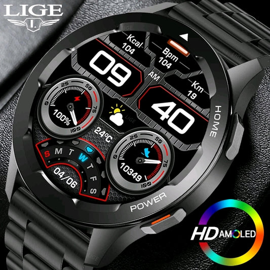 Smartwatch cristal Amoled HD G'S Electronic Store