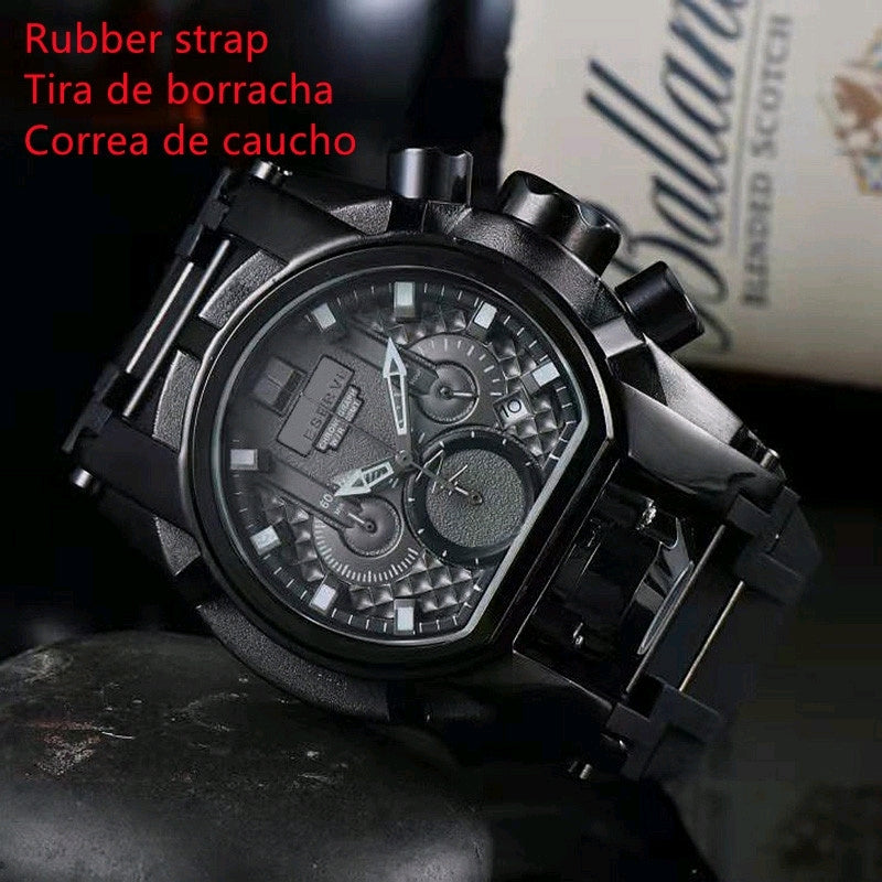 Reloj Reserva Trabajo Hombres Reloj De Cuarzo Cronógrafo G'S Store