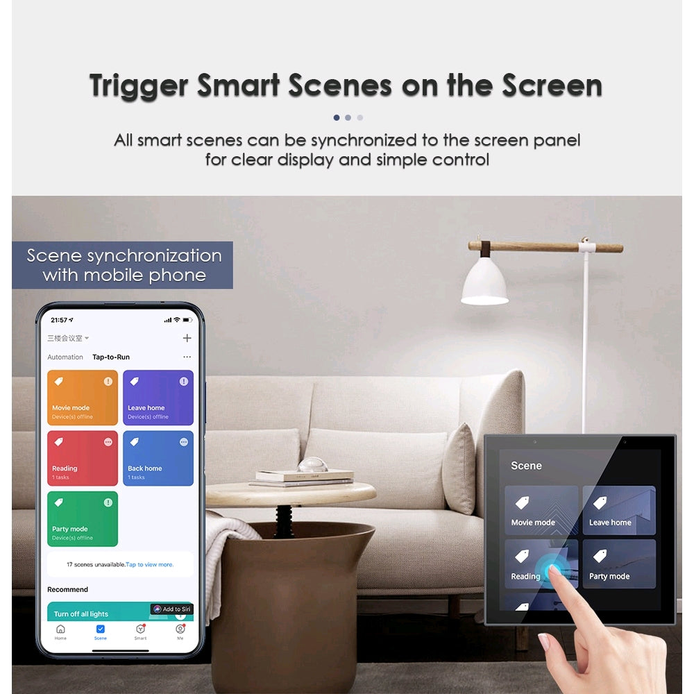 Pantalla táctil Tuya Smart Home G'S Electronic Store