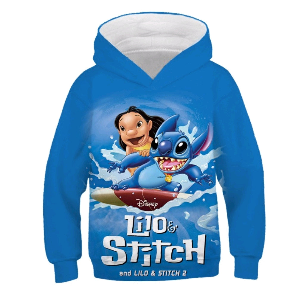 Sudadera Lilo & Stitch impresión 3D para niño/niña G'S Store