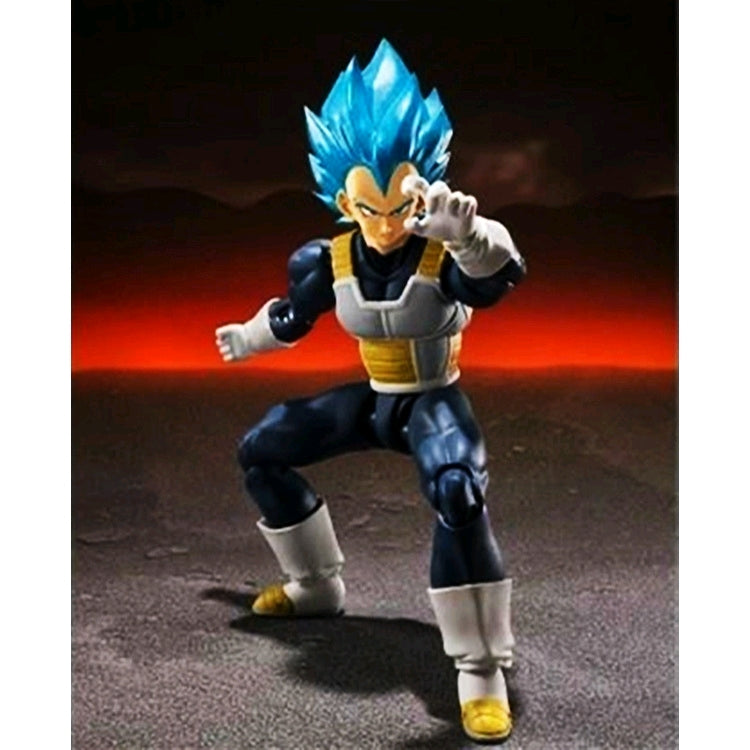 Vegueta Súper Saiyajin Dios fase blue y red G'S Store