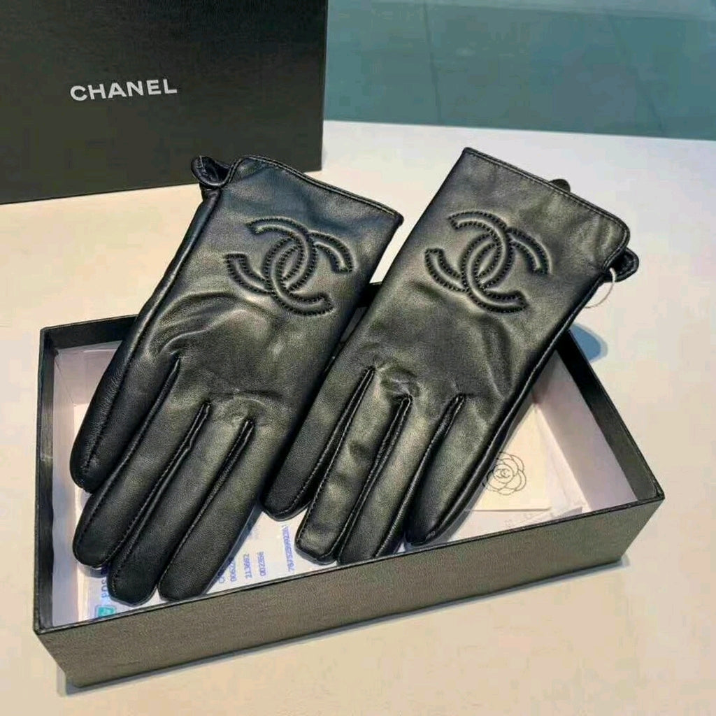 Guantes de lujo Chan. textura piel de oveja G'S Store