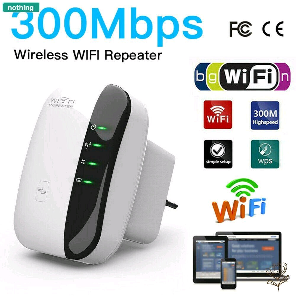 Repetidor wi-fi 8.02 11Amplificador inalámbrico 300 Mbps G'S Electronic Store