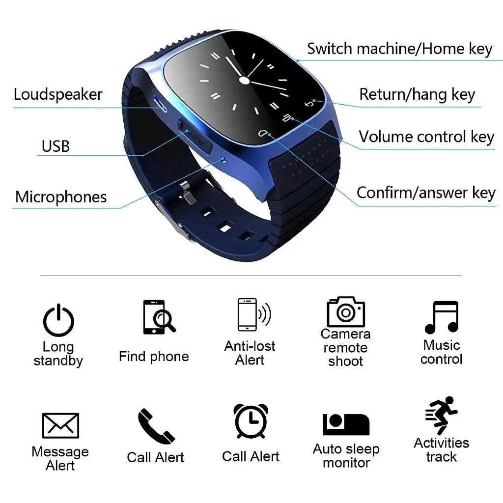 Smartwatch M26 G'S Electronic Store