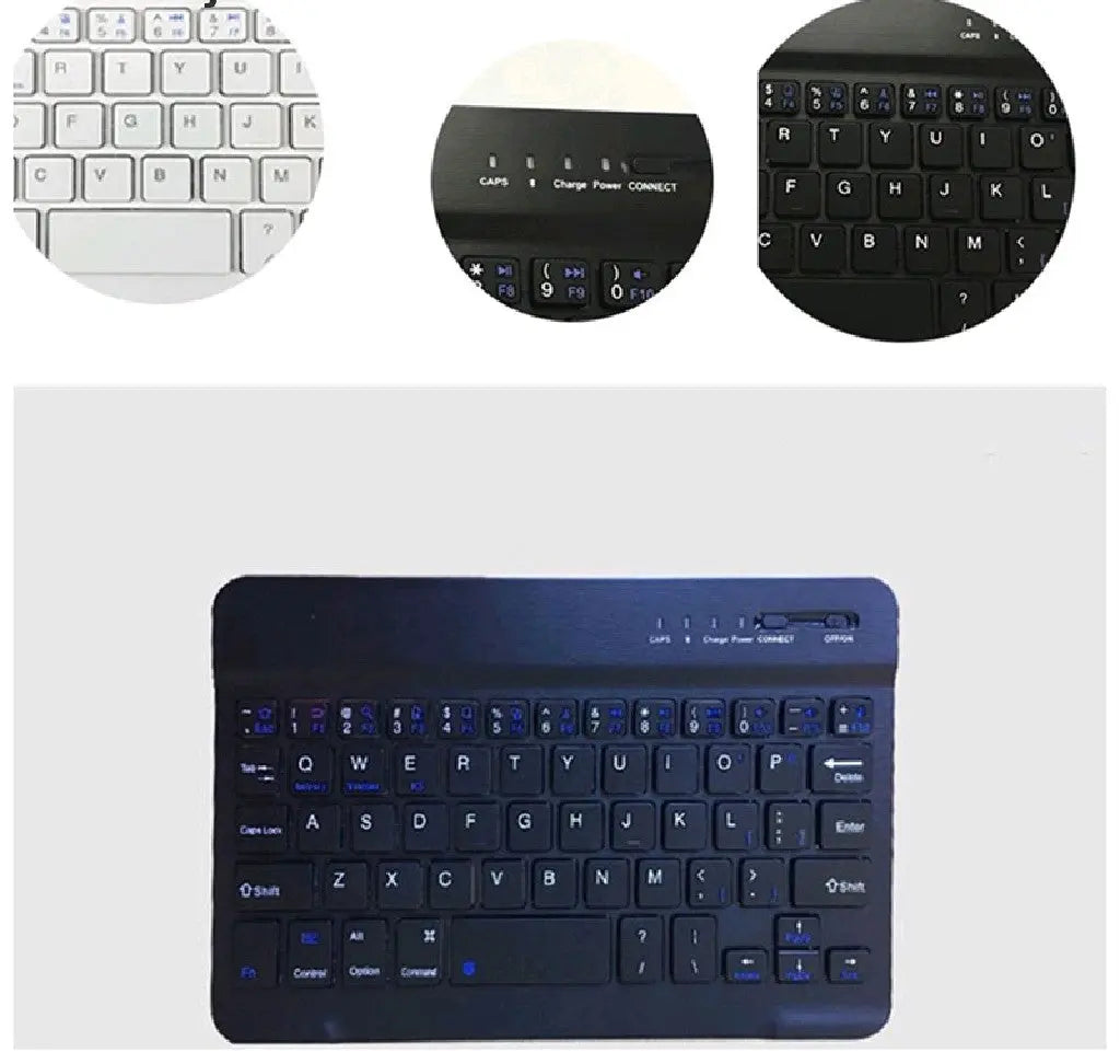 Teclado inalámbrico de aluminio para Mac iOS android Windows G'S Electronic Store