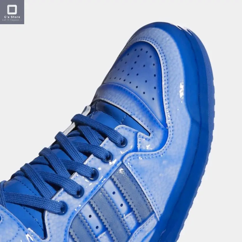 Tenis Adidas Jeremy Scott bañado azul G'S Store