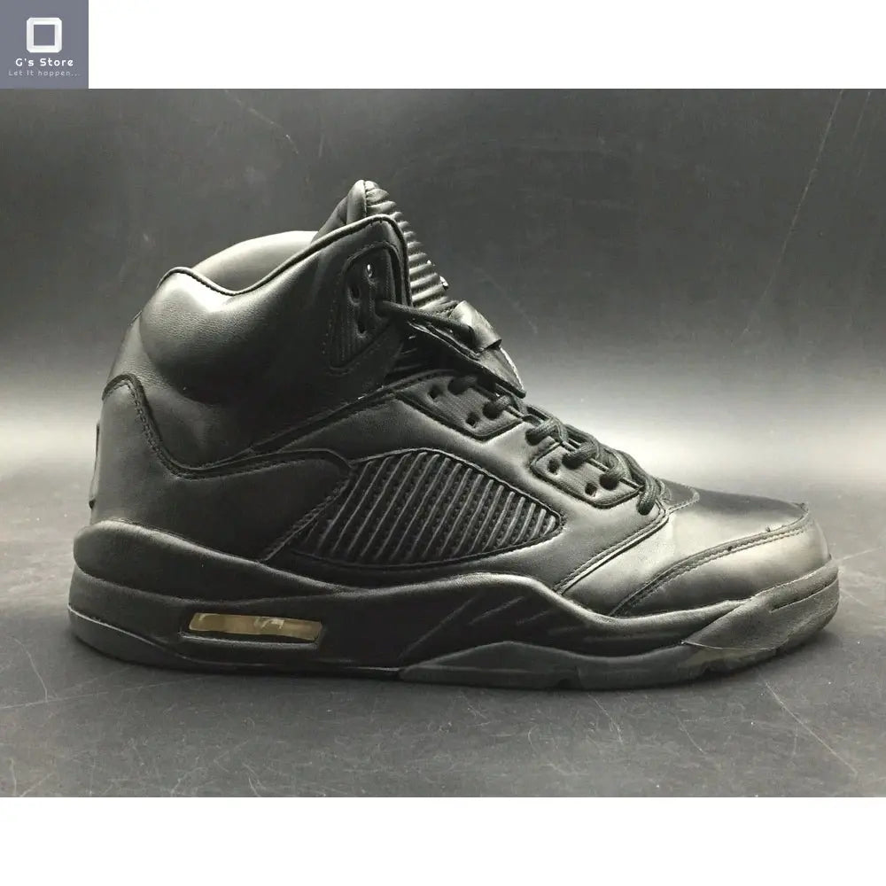 Tenis Jordan 5 Premium triple negro G'S Store