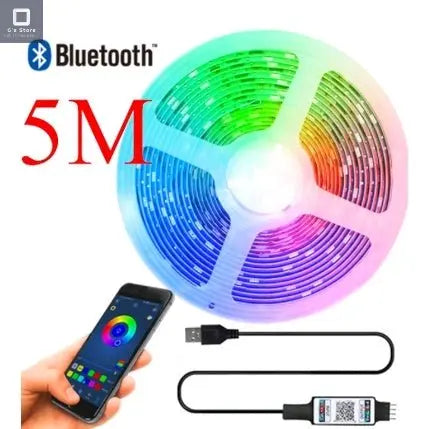 Tira LEDs 5 M Bluetooth App G'S Electronic Store