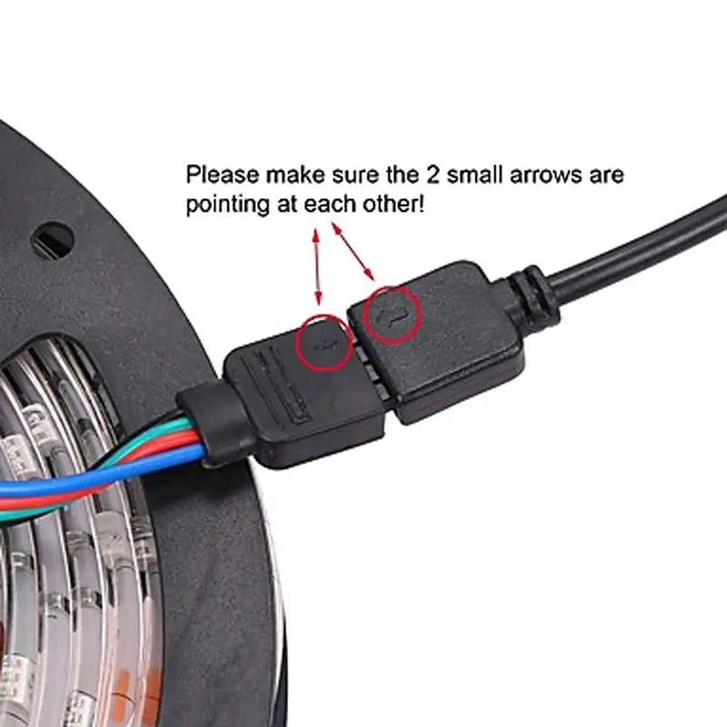 Tira de led 10 M. 600 led con adaptador de 12 V. Y control remoto G'S Electronic Store