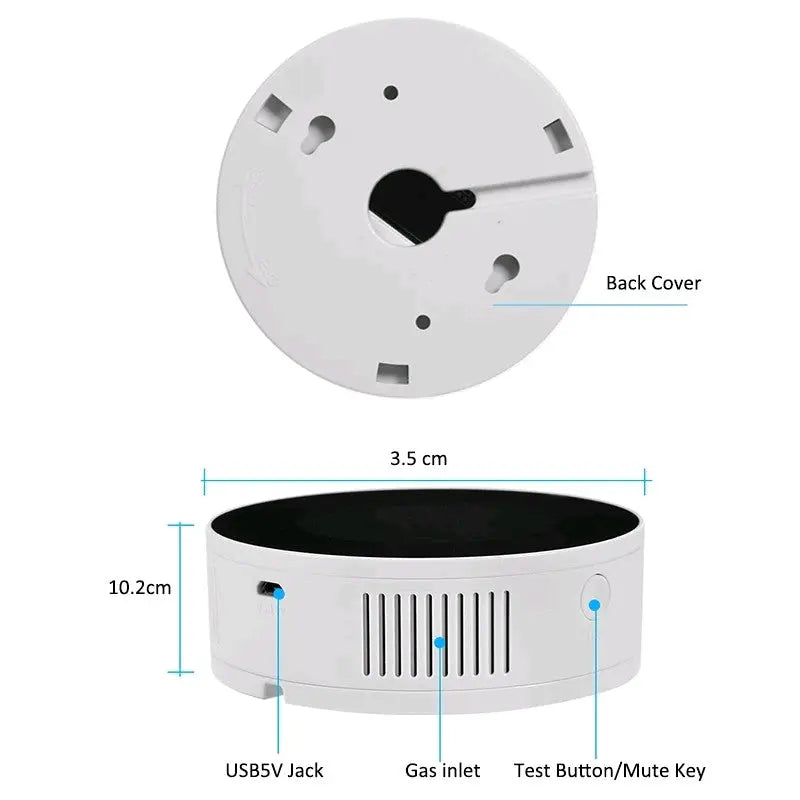 Tuya alarma sensor de gas y termostato G'S Electronic Store